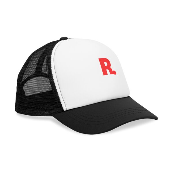 Stylish Mesh Cap with Bold Red Lettering, Perfect for Outdoor Activities, Casual Wear, Gifts, Sports Events, Summer Festivals - Image 2