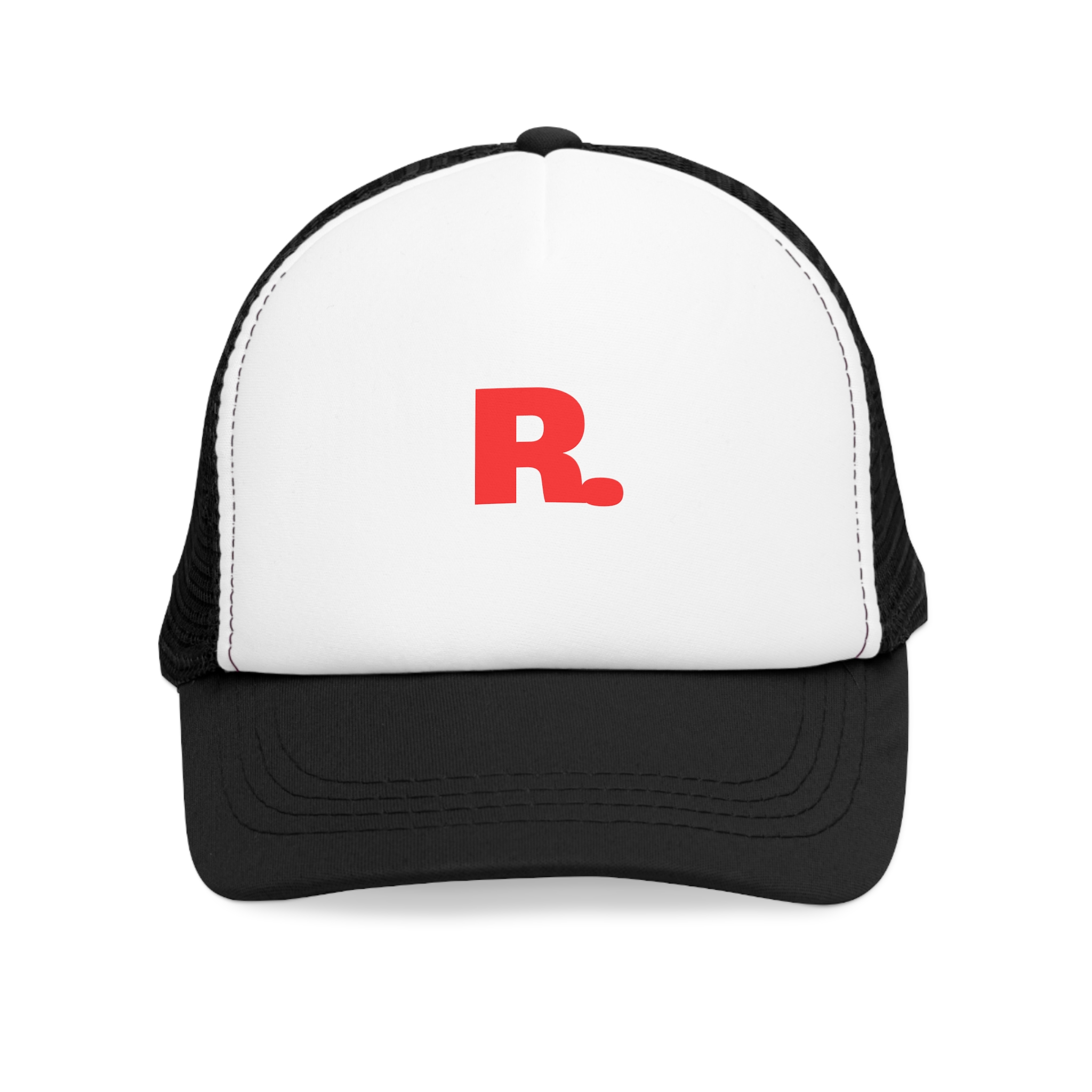Stylish Mesh Cap with Bold Red Lettering, Perfect for Outdoor Activities, Casual Wear, Gifts, Sports Events, Summer Festivals