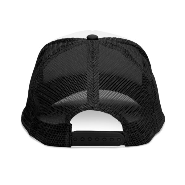 Stylish Mesh Cap with Bold Red Lettering, Perfect for Outdoor Activities, Casual Wear, Gifts, Sports Events, Summer Festivals - Image 3