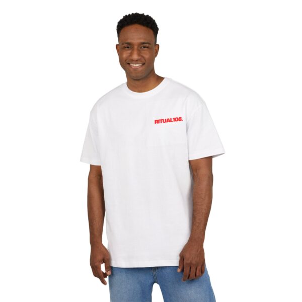Oversized Tee for Casual Streetwear, Relaxed Fit, Men Fashion - Image 2