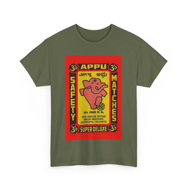 Vintage Matchbox Tee, Retro Cotton Shirt, Ideal for Festivals, Casual Wear, Unisex Graphic Tee, Gift for Him or Her - Image 19