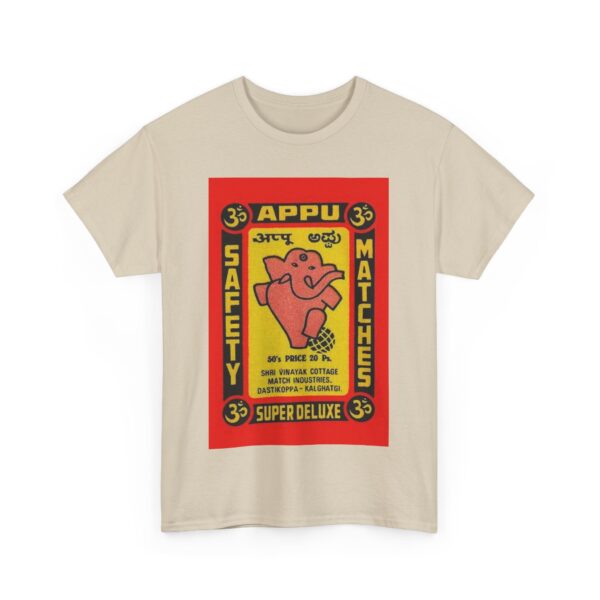 Vintage Matchbox Tee, Retro Cotton Shirt, Ideal for Festivals, Casual Wear, Unisex Graphic Tee, Gift for Him or Her - Image 8