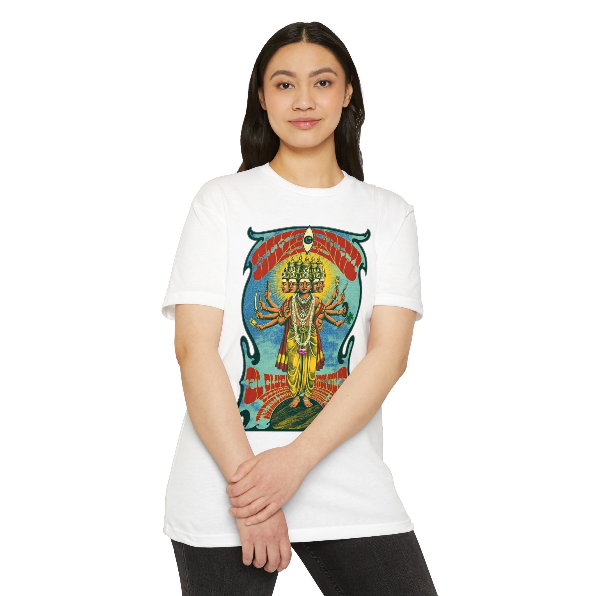 Spiritual Art Unisex T-Shirt | Vintage Style Graphic Tee for Yoga Lovers, Meditation Gift, Festival Wear, Boho Fashion